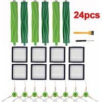 Für iRobot I Series iRobot i7 E5 E6 Series Zubehör für Saugroboter, 24-teiliges Set
