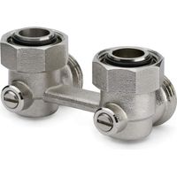 Zweirohr-H-Ventil, Eckmodell, 3/4"F-Anschlüsse APM 346CP 020 3/4" x 3/4" EK