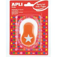 APLI Kids 13298 - Poinçon en étoile en caoutchouc EVA spécial, 25,4 mm