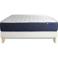 Actiflex sleep matratze 180x200cm + Bettgestell mit lattenrost , Härtegrad 2 , Taschenfederkern und Memory-Schaum , Höhe : 22 cm