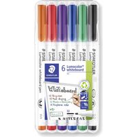 Staedtler Lumocolor 301 WP6 Marcatore per lavagna bianca Assortito (selezione del colore non possibile) 1 pz.