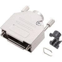 encitech DTCK25-K 6560-0805-03 D-SUB Gehäuse Polzahl: 25 Zinkdruckguss 180 ° Metall 1 St.
