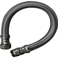 Flexible sanitaire POLYMÈRE Øintér.13mm - Femelle 1/2" / Mâle 1/2" - 500mm - TAQ SUPER