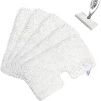 5er-Pack Wischpads für Shark S3501 S3550 S3601 S3601D S3801 S3801CO S3901 S2901 S2902 S4601 S4701 SE450, Mikrofaser-Dampfmopp, wiederverwendbar