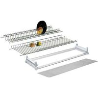 SCOLAPIATTI IN ALLUMINIO IN KIT 76 cm