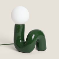 Lampe à Poser Céramique Arlo S Vert