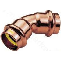Gasanschlusszubehör ibp copper elbow fitting 45 Grad weiblich weiblich