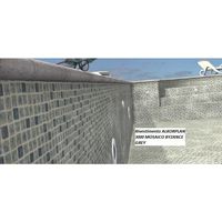 Liner mosaico byzance grey per piscine interrate Alkorplan 3000
