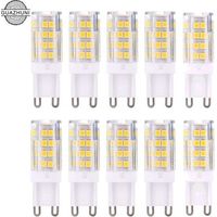 G9 LED Lampe Ampoules, Blanc Chaud 3000K 5W G9 LED Ampoule Lumiere équivalent aux ampoules halogènes de 40 W 420 lumens not dimmable, lot de 10 ,