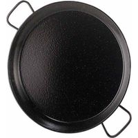 Emaillierte, valencianische Paellapfanne 9 Personen / 40 cm.