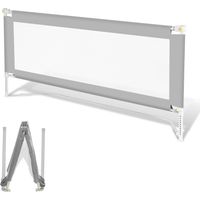 Wolketon 200cm Barrière de Sécurité Enfant Lit Barrière de lit pour enfant barrière de sécurité pour lit enfant barrière de protection de lit