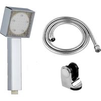 Douchette à main LED tricolore RY-L026 avec support de douche et tuyau inclus