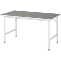 Table de travail linoléum Rau LxPxH 1500x800x800-850mm