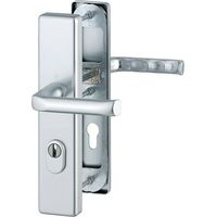 Hoppe Schutzgarnitur London 113/2222ZA/2210 Alu.F1 72mm 42-47mm