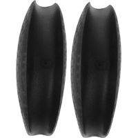 PVC 2 pièces de serviettes en pour salon coiffure, shampoing imperméable, ergonomiques,