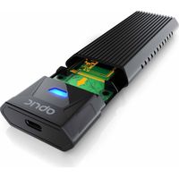 Aplic M.2 NVMe Gehäuse USB 3.2 Gen 2 auf PCIe 3.0 und SATA kompatibel mit 2230, 2242, 2260, 2280