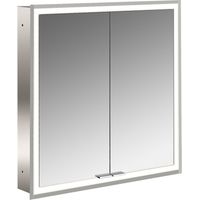 emco prime Lichtspiegelschrank, 600 mm, 2 Türen, Unterputzmodell,