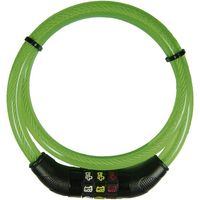 Lucchetto a cavo Security Plus CSL80grün Verde Lucchetto con codice a simboli