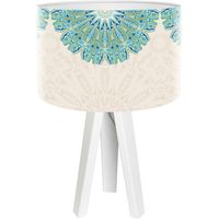 Lampe de chevet yoga foto-225 - Blanc, beige
