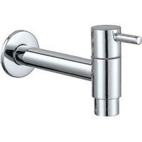 Wall Mounted Brass Faucet For Cold Water, Sink, Mop, Washing Machine Faucets, Garden Taps, Chrome