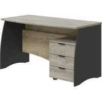KIT SCRIVANIA ESTIL C/3 CASSETTI 136X67X74 ROVERE ANTRAC