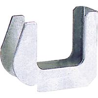 GANCIO UNIFICATO PER SCAFFALATURA in lamiera zincata