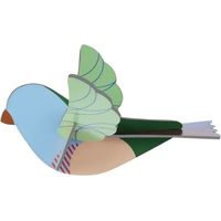 Studio ROOF Ornament, Bastel-Set, 3D Wandobjekt - Spatz