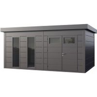 CASETA METALICA JARDIN NOVO HABITAT NH11 ANTRACITA