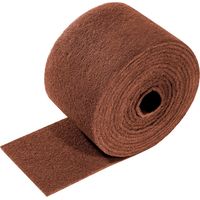 Rouleau abrasif MERCURY ROLL 100 récurage des surfaces difficiles fibres 100% recyclées marron longueur 6m largeur 15 cm - MAPA SPONTEX PROFESSIONNEL