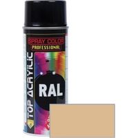 spray acrílico beige ral 1001. aerosol. 100% acrílico puro. interiores y exteriores. 400ml - top acrylic