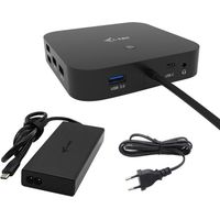 i-tec USB-C HDMI Dual DP Docking Station with Power Delivery 100 W + Universal Charger 100 W