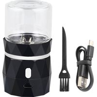 Mini broyeur électrique à cigarettes avec broyeur à épices rechargeable USB et broyeur à oignons automatique