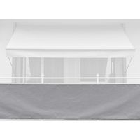 Angerer Paravista per balcone Design Style granito, 90 cm, lunghezza: 8 metro