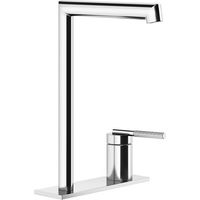 Mezclador monomando de lavabo Gessi Ingranaggio, caño separado