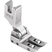 Presser Foot - Roller Type - For Industrial Flat Bed Sewing Machine - Steel - For Heavy Fabric And Leather - 1 Pc