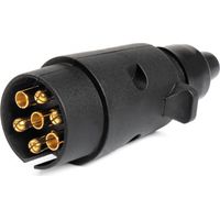 Connettore in plastica per gancio di traino a 7 pin AMIO-01256