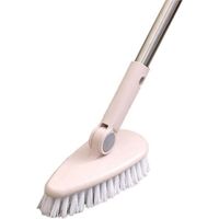 Brosse à récurer pour sol, 15 cm, pour carrelage, salle de bain, douche et coins difficiles à nettoyer