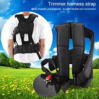 Universal Trimmer Double Shoulder Strap Mower Polyester M Shaped Belt for Brush Cutter Garden