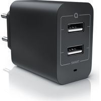 Aplic USB-Ladegerät 4800 mA, 2-Port Netzteil für Handy/Smartphone/Tablet, 4800mA - 2400mA je Port