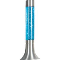Mexlite - tischlampe - Volcan - blau stahl - metall kunststoff -