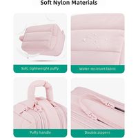 Trousse de toilette voyage moelleuse Organisateur maquillage portable