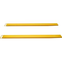 Mophorn Pallet Fork Extensions, 96"Longueur 5,5" Largeur, Acier au carbone résistant, 1 paire pour chariots élévateurs, Pièces jointes industrielles pour chariot élévateur, Jaune