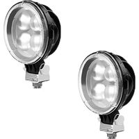 2PCS LED Work Light, 20W Off Road Driving Feux De Brouillard Projecteurs LED, LED Auxiliary Lights pour Off Road SUV UTV ATV Heavy Duty Truck Tracteur
