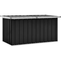 Gartenbox Anthrazit 129x67x65 cm vidaXL
