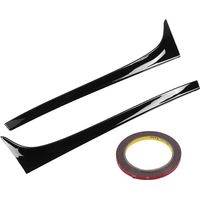 Aileron latéral de coffre arrière pour VW Golf 7 MK7 2014-2017, autocollant de spoiler de custode