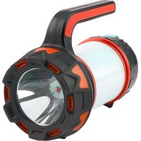 Rechargeable Camping Lantern, Flashlight, for Hurricane Emergency, Outdoor, Hiking and Home (Red)