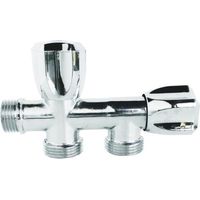 NALOOKAMIC Robinet machine à laver double en ligne - mâle 3/4\