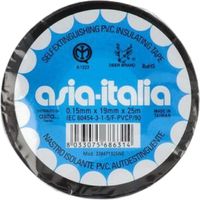NASTRO ISOLANTE 0,15x19x25 ELETTRICO Nero