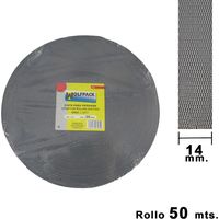 WOLFPACK LINEA PROFESIONAL cinta persiana wolfpack gris 14 mm. rollo 50 metros