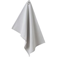 Essuie mains en coton couleur Zinc 50 x 70 cm